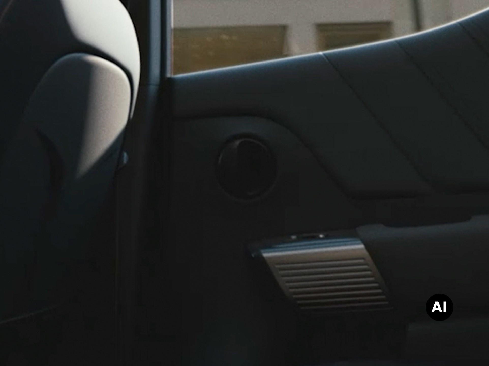 A close-up view of the Hyundai BAYON N Line BOSE® sound system.
