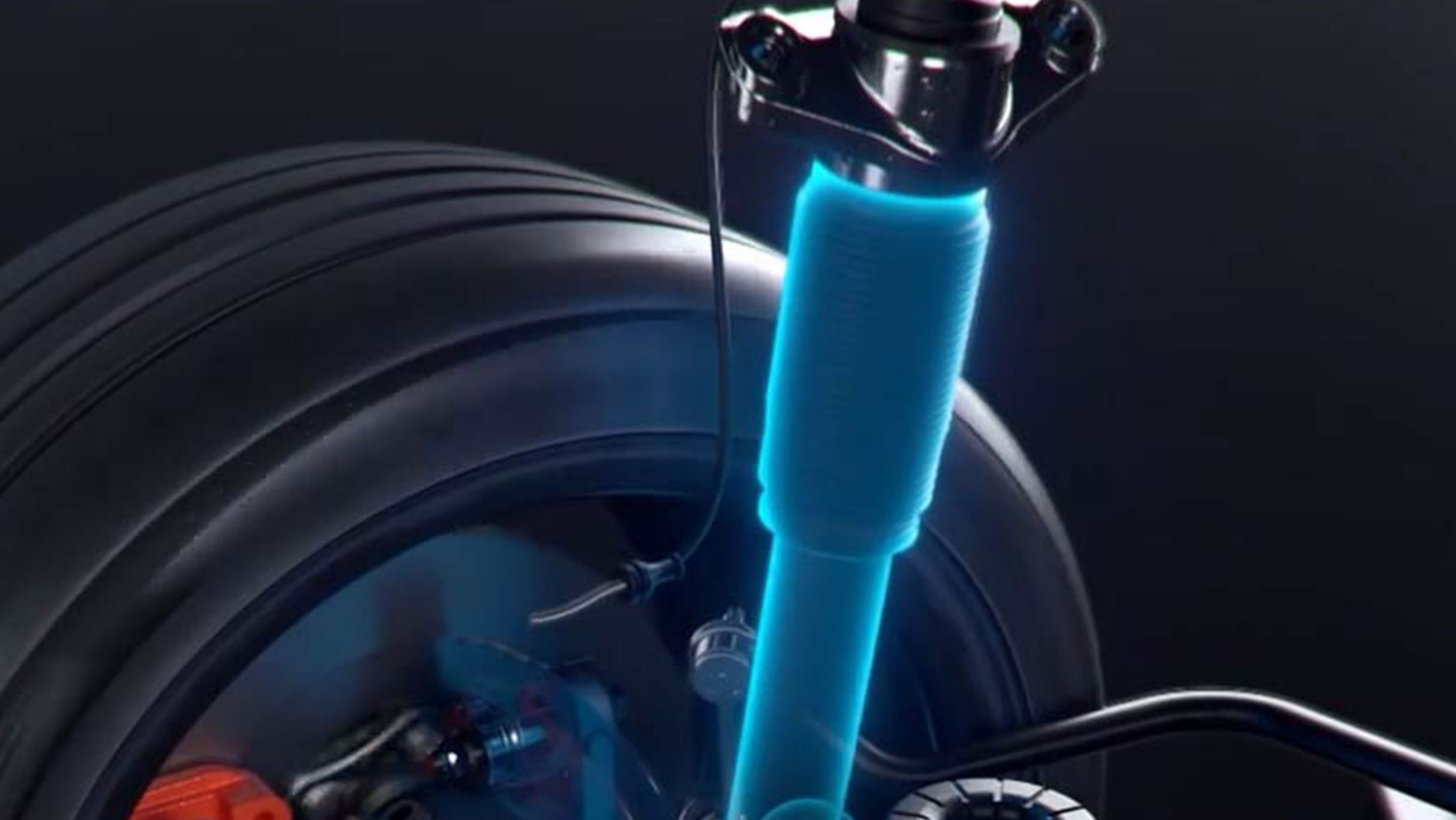 A Hyundai IONIQ 6 N adaptív felfüggesztése közeli képen, az innovatív kialakítás jó példájaként.